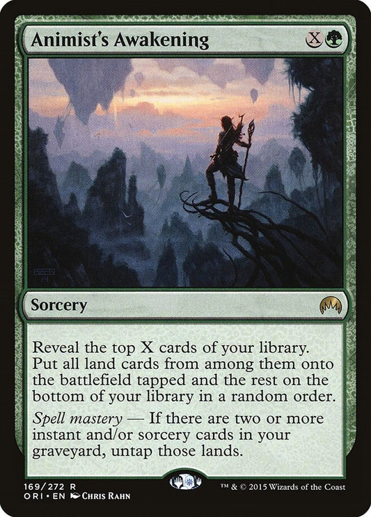 Image for Animist's Awakening (169) (Magic Origins) - Magic: The Gathering