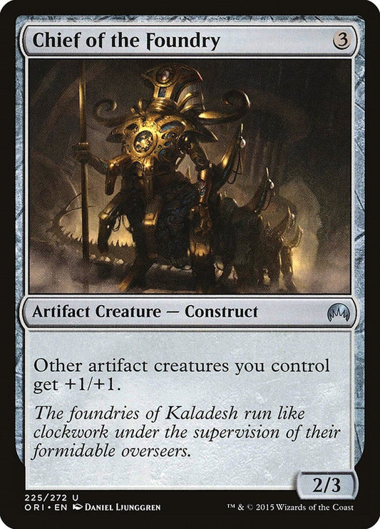 Image for Chief of the Foundry (225) (Magic Origins) - Magic: The Gathering