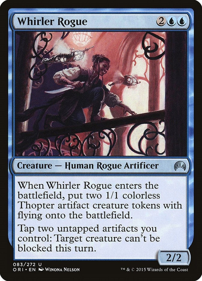 Image for Whirler Rogue (83) (Magic Origins) - Magic: The Gathering