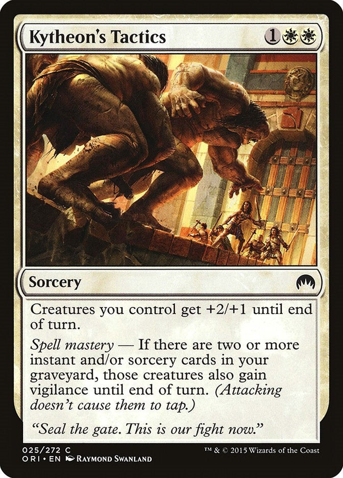 Image for Kytheon's Tactics (25) (Magic Origins) - Magic: The Gathering