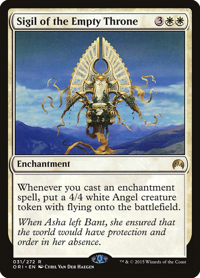 Image for Sigil of the Empty Throne (31) (Magic Origins) - Magic: The Gathering