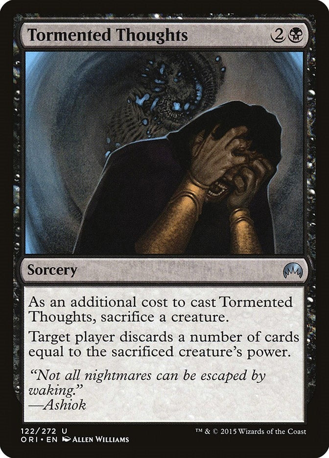 Image for Tormented Thoughts (122) (Magic Origins) - Magic: The Gathering