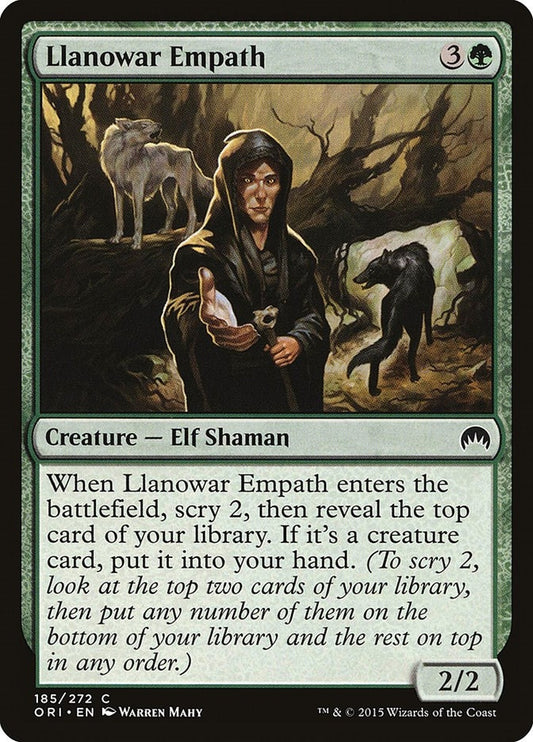 Image for Llanowar Empath (185) (Magic Origins) - Magic: The Gathering