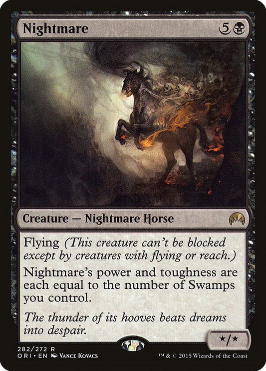 Image for Nightmare (282) (Magic Origins) - Magic: The Gathering