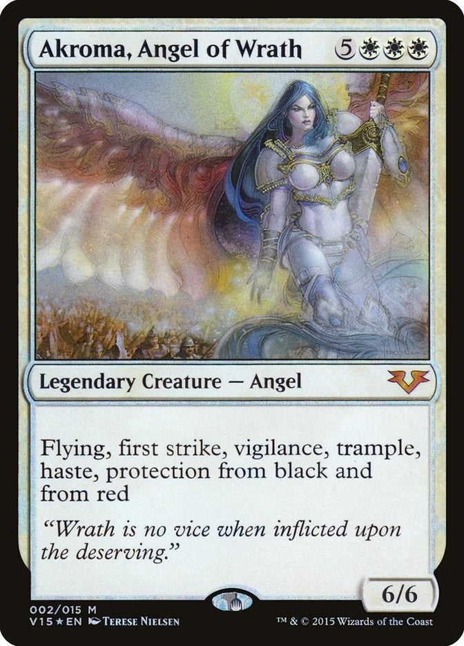 Image for Akroma, Angel of Wrath (2) (From the Vault: Angels) - Magic: The Gathering