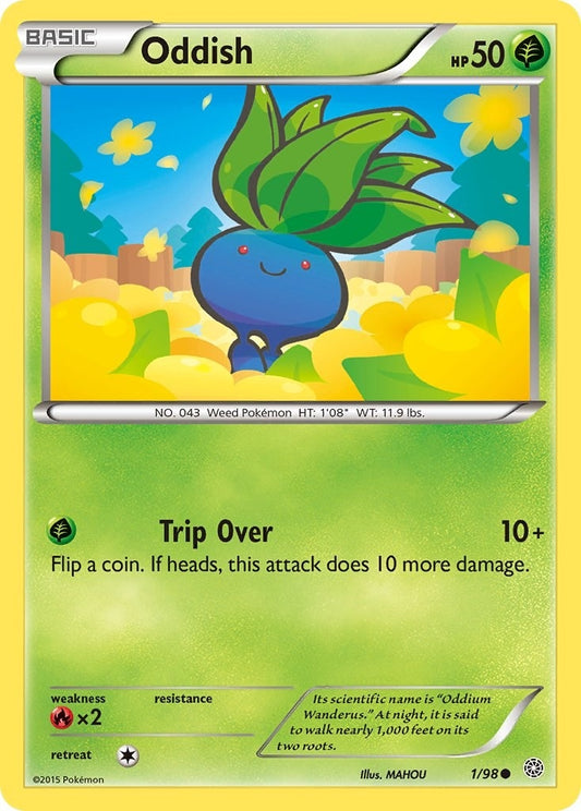 Image for Oddish (1/98) (XY - Ancient Origins) - Pokemon