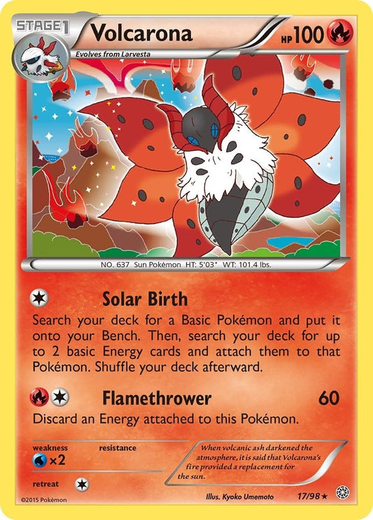 Image for Volcarona (17) (17/98) (XY - Ancient Origins) - Pokemon