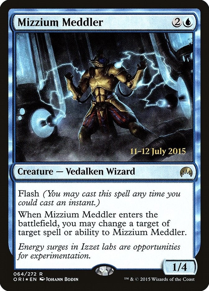 Image for Mizzium Meddler (64) (Prerelease Cards) - Magic: The Gathering