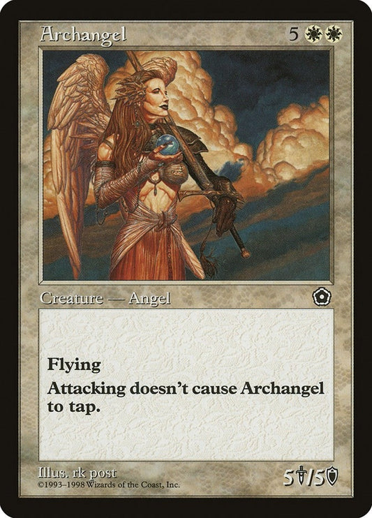 Image for Archangel (Portal Second Age) - Magic: The Gathering