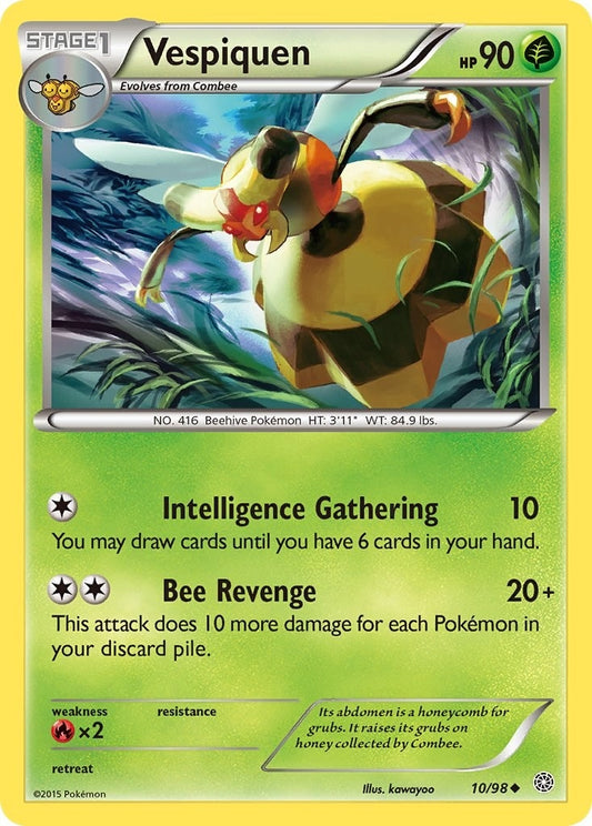 Image for Vespiquen (10) (10/98) (XY - Ancient Origins) - Pokemon
