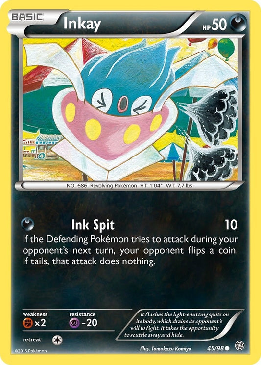 Image for Inkay (45/98) (XY - Ancient Origins) - Pokemon