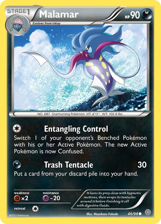 Image for Malamar (46/98) (XY - Ancient Origins) - Pokemon