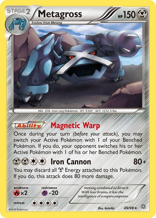 Image for Metagross (49) (49/98) (XY - Ancient Origins) - Pokemon