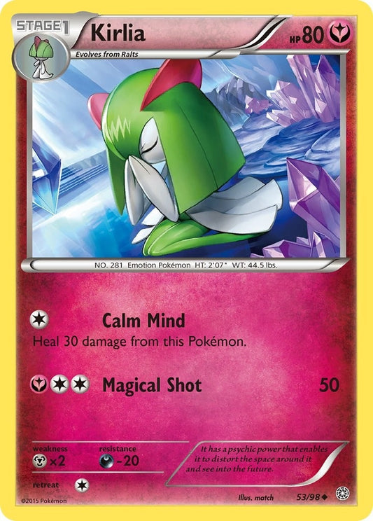 Image for Kirlia (53/98) (XY - Ancient Origins) - Pokemon