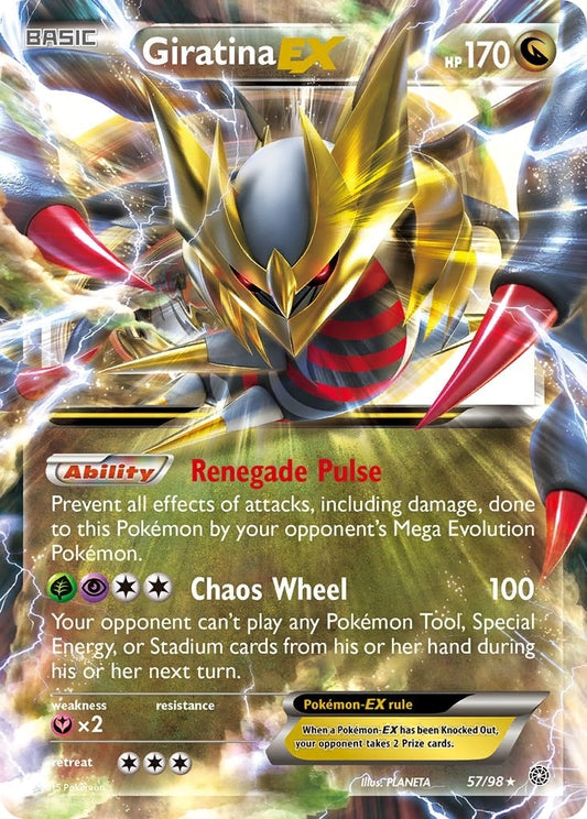 Image for Giratina EX (57/98) (XY - Ancient Origins) - Pokemon