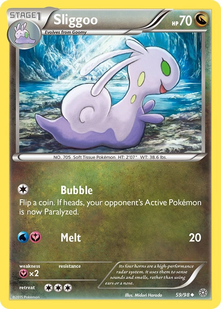 Image for Sliggoo (59/98) (XY - Ancient Origins) - Pokemon