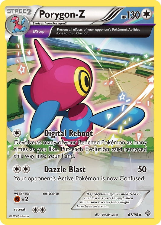Image for Porygon-Z (67) (67/98) (XY - Ancient Origins) - Pokemon