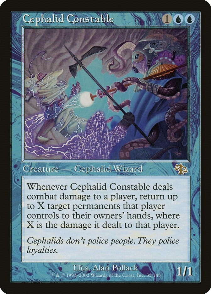 Image for Cephalid Constable (35) (Judgment) - Magic: The Gathering