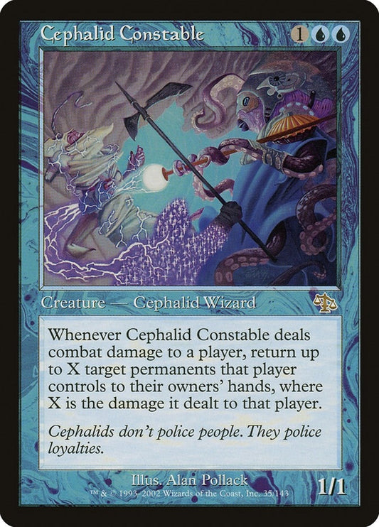 Image for Cephalid Constable (35) (Judgment) - Magic: The Gathering