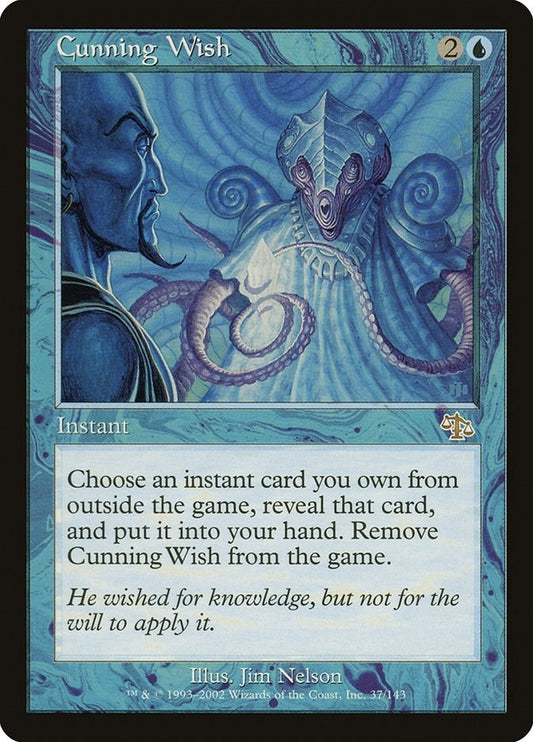 Image for Cunning Wish (37) (Judgment) - Magic: The Gathering