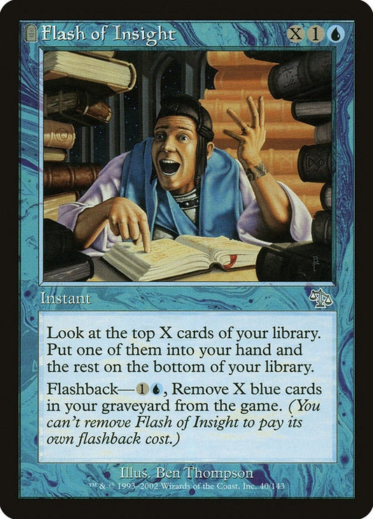 Image for Flash of Insight (40) (Judgment) - Magic: The Gathering