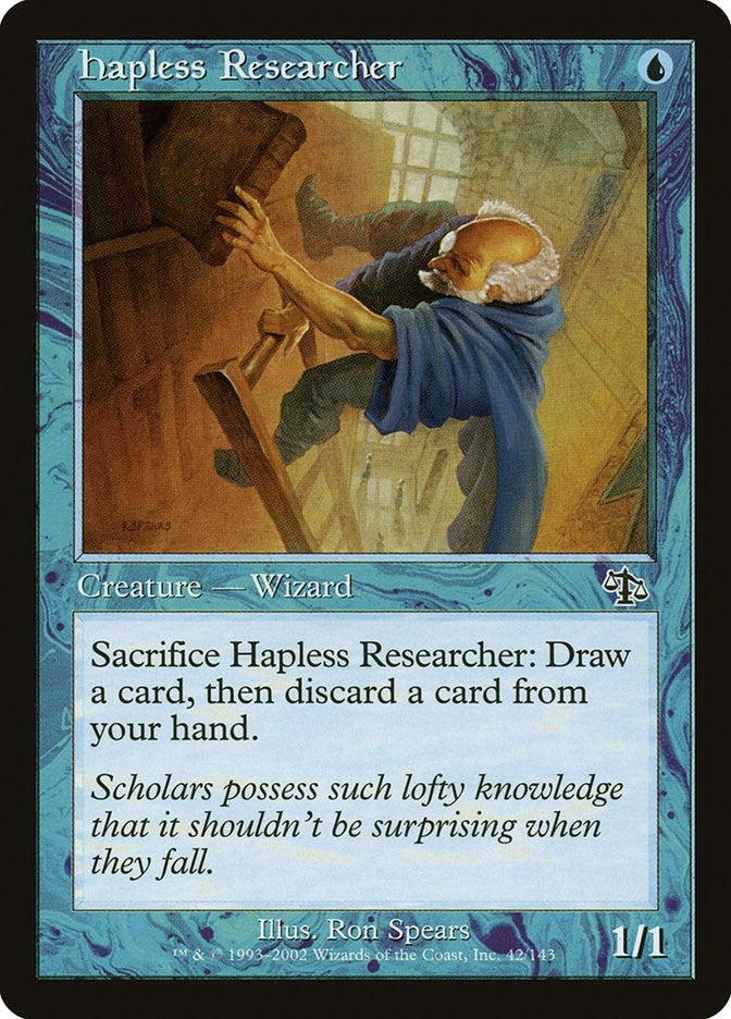 Image for Hapless Researcher (42) (Judgment) - Magic: The Gathering