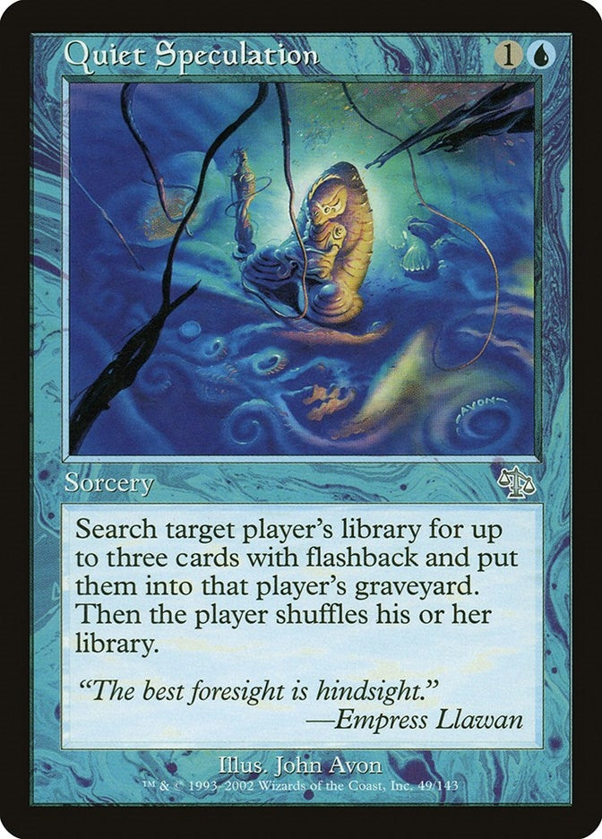 Image for Quiet Speculation (49) (Judgment) - Magic: The Gathering