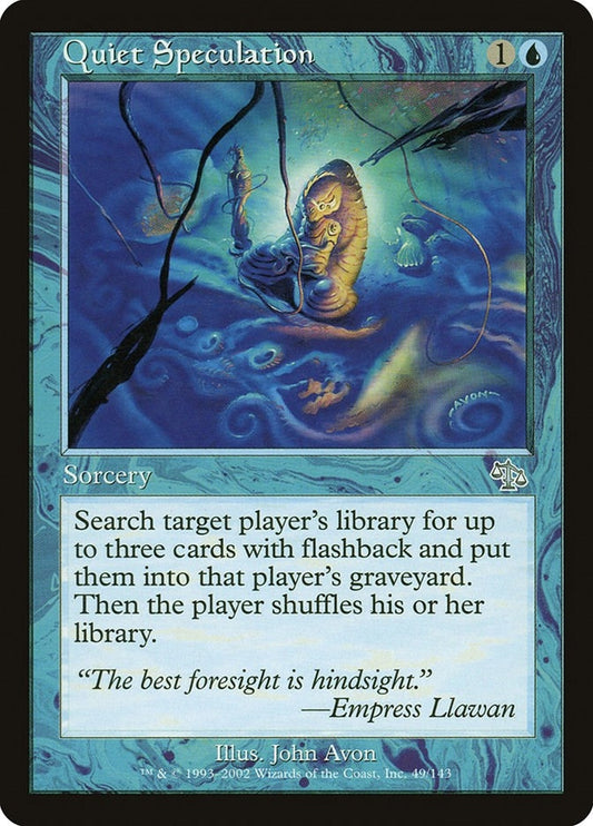 Image for Quiet Speculation (49) (Judgment) - Magic: The Gathering