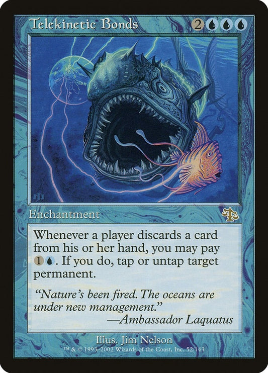 Image for Telekinetic Bonds (52) (Judgment) - Magic: The Gathering