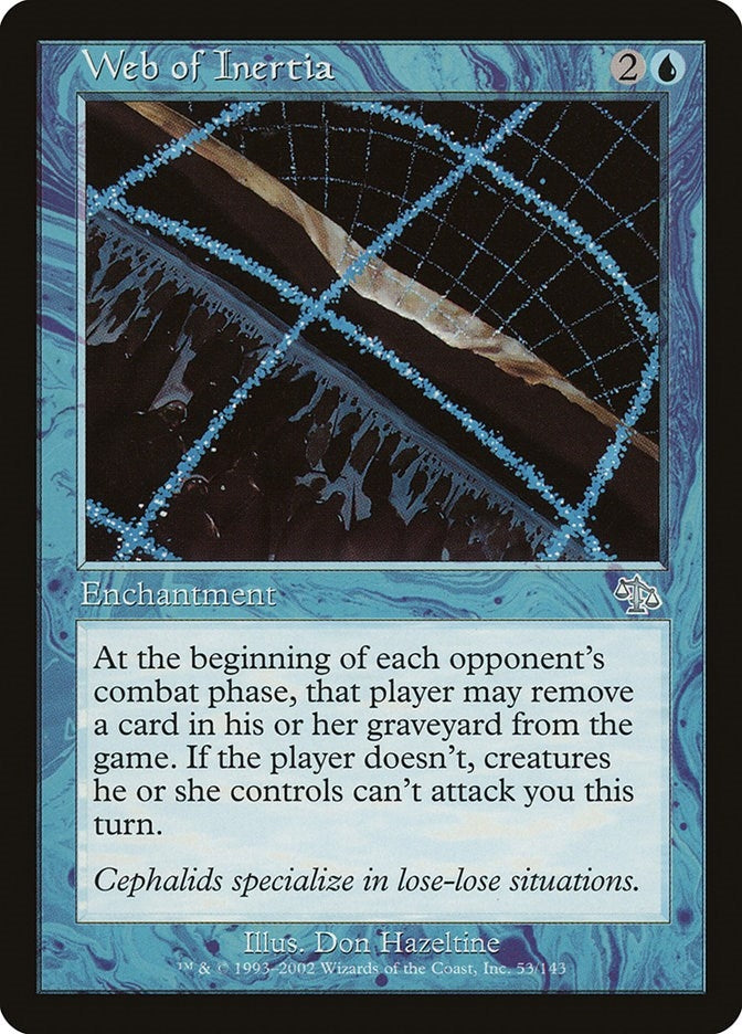 Image for Web of Inertia (53) (Judgment) - Magic: The Gathering
