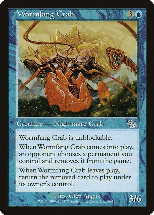 Image for Wormfang Crab (56) (Judgment) - Magic: The Gathering