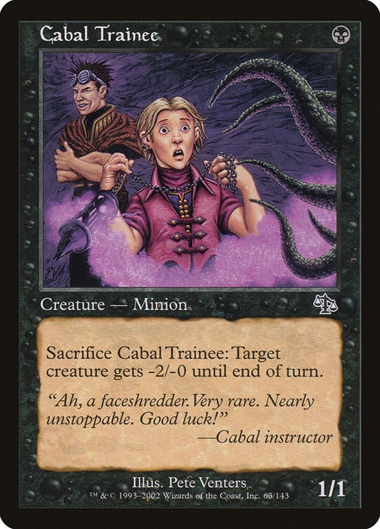 Image for Cabal Trainee (63) (Judgment) - Magic: The Gathering