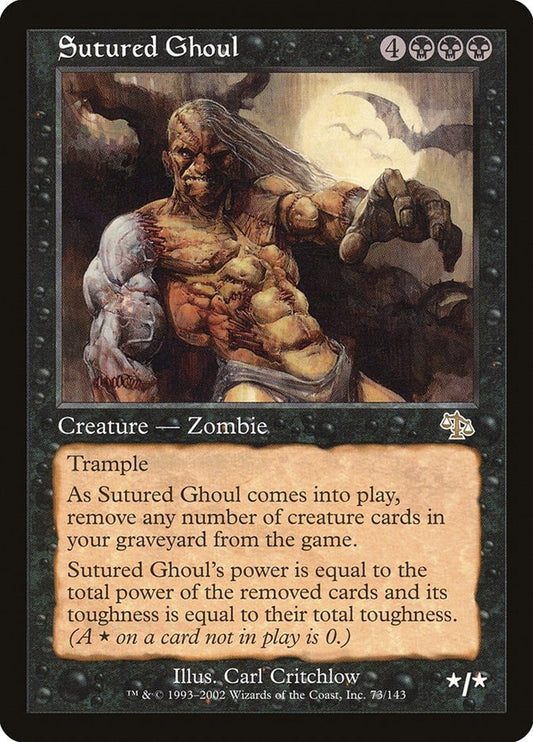 Image for Sutured Ghoul (73) (Judgment) - Magic: The Gathering