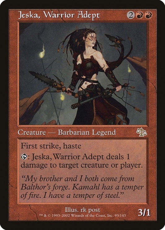 Image for Jeska, Warrior Adept (93) (Judgment) - Magic: The Gathering