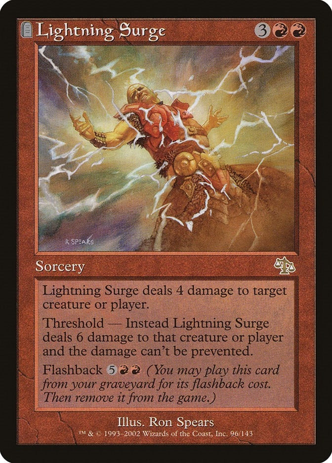 Image for Lightning Surge (96) (Judgment) - Magic: The Gathering