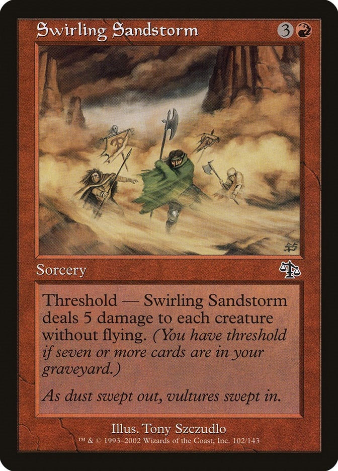 Image for Swirling Sandstorm (102) (Judgment) - Magic: The Gathering
