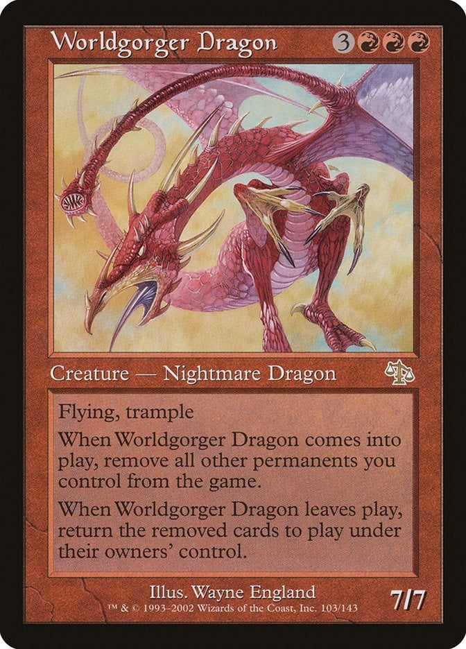Image for Worldgorger Dragon (103) (Judgment) - Magic: The Gathering