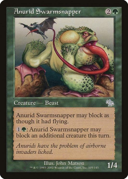 Image for Anurid Swarmsnapper (105) (Judgment) - Magic: The Gathering