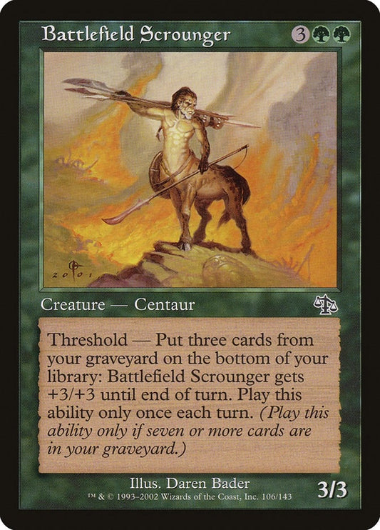 Image for Battlefield Scrounger (106) (Judgment) - Magic: The Gathering