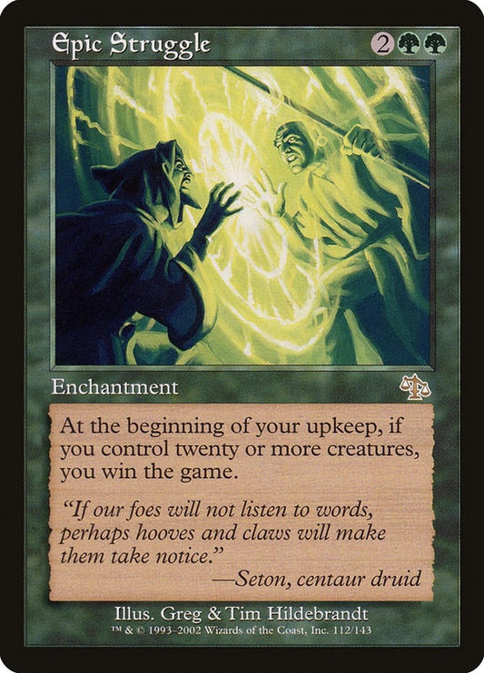 Image for Epic Struggle (112) (Judgment) - Magic: The Gathering