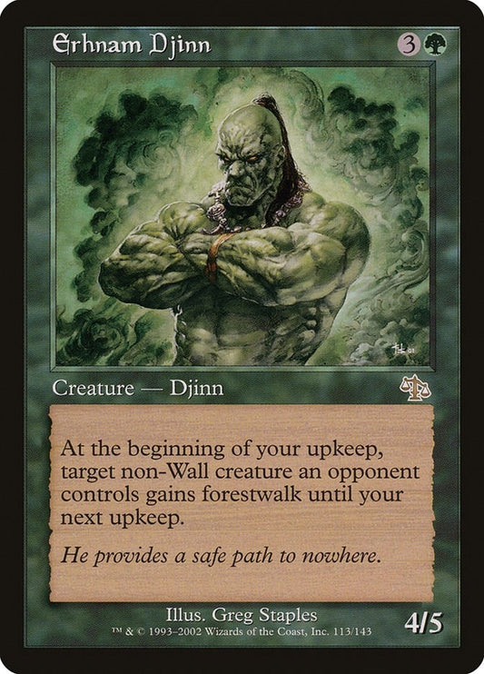 Image for Erhnam Djinn (113) (Judgment) - Magic: The Gathering