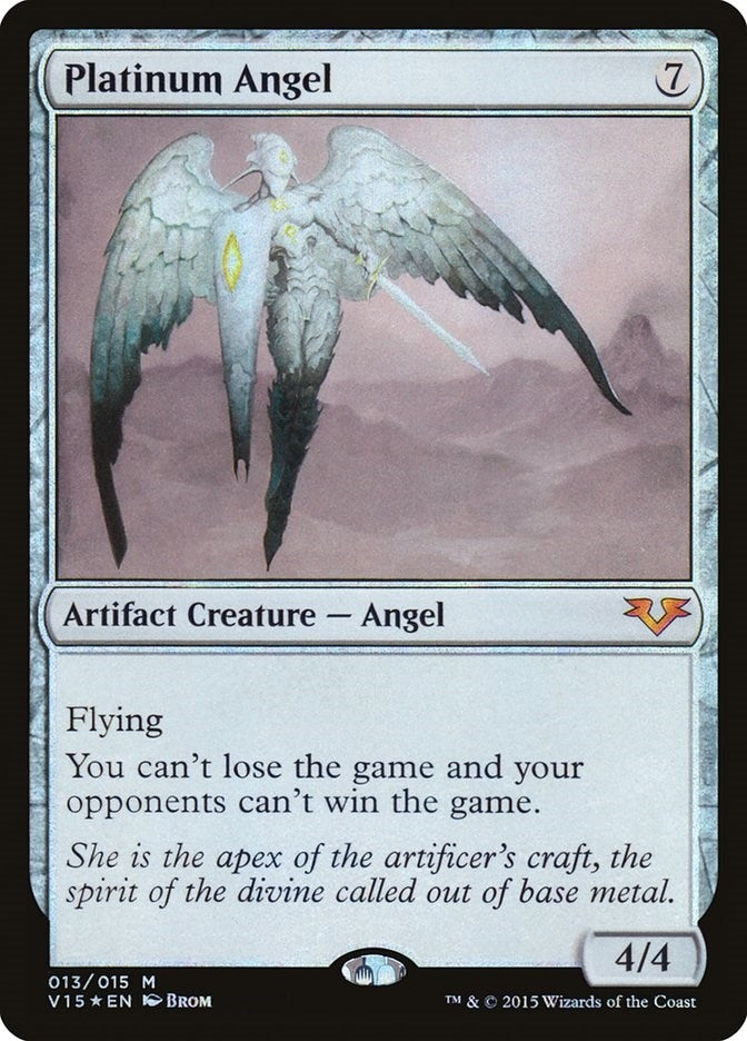 Image for Platinum Angel (13) (From the Vault: Angels) - Magic: The Gathering