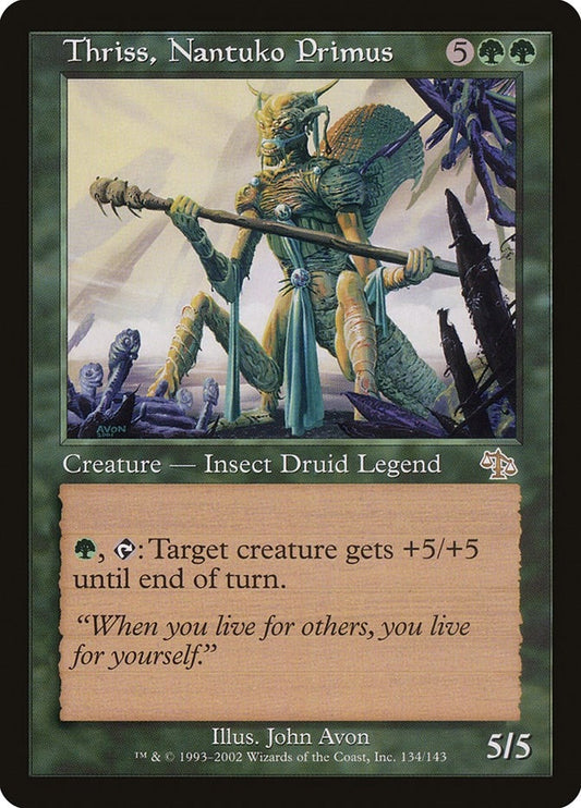 Image for Thriss, Nantuko Primus (134) (Judgment) - Magic: The Gathering