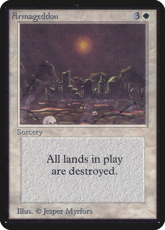 Image for Armageddon (Alpha Edition) - Magic: The Gathering