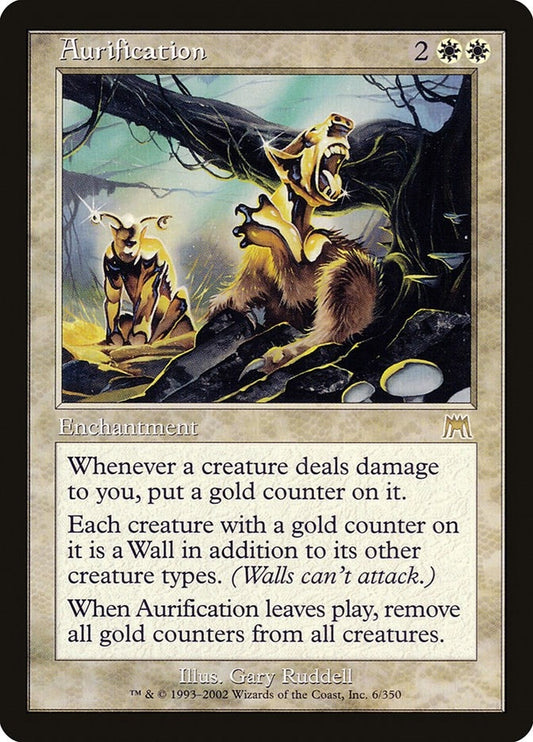 Image for Aurification (6) (Onslaught) - Magic: The Gathering