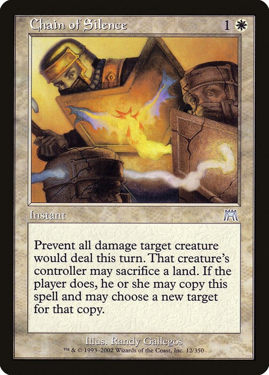 Image for Chain of Silence (12) (Onslaught) - Magic: The Gathering
