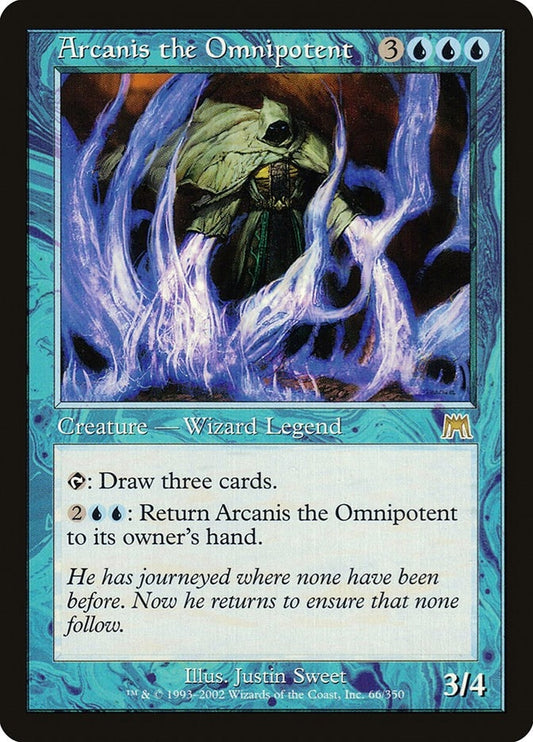 Image for Arcanis the Omnipotent (66) (Onslaught) - Magic: The Gathering