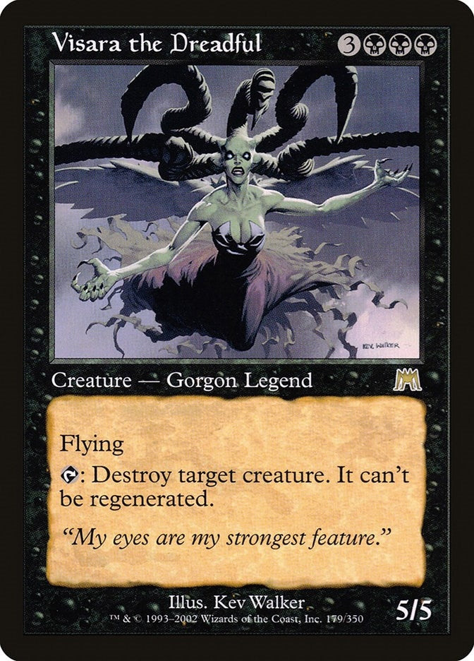 Image for Visara the Dreadful (179) (Onslaught) - Magic: The Gathering
