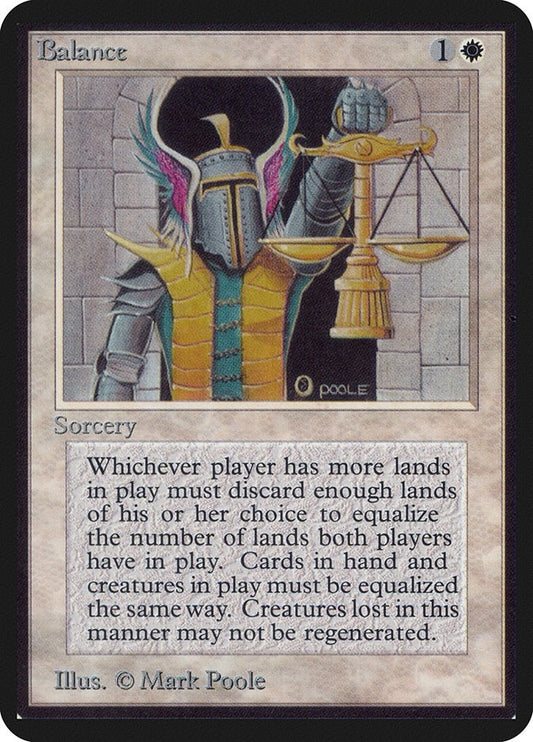 Image for Balance (Alpha Edition) - Magic: The Gathering