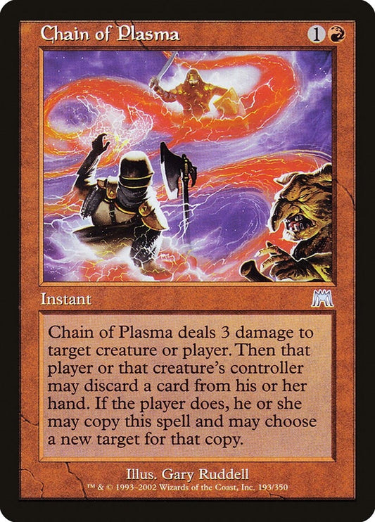 Image for Chain of Plasma (193) (Onslaught) - Magic: The Gathering